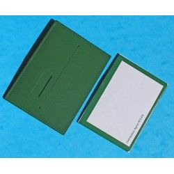 Exclusive & Collectible Rolex Fir Green Card Holder paper documents watches guarantee, 11.5 cm x 8cm, ref 4119209.34