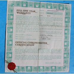 ROLEX 1994 VINTAGE PUNCHED PAPER CERTIFICAT WARRANTY 430 ROLEX OYSTER PERPETUAL DAYDATE 18238 WATCHES , Ref 564.00.300.1.94