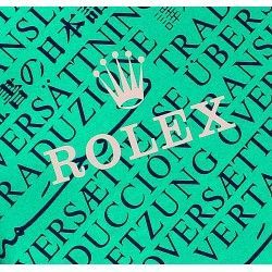 Vintage 80-90s Collector Rolex Green oyster Translation booklet watches 16800, 16660, 16550, 16750 ref 565.00.300.6.96