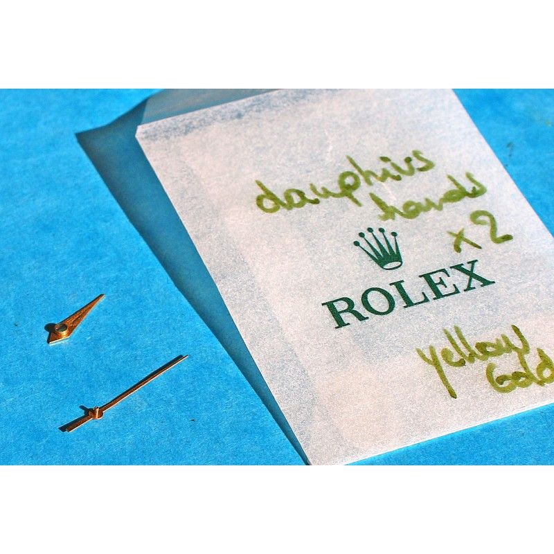 Rolex 50's Set Aiguilles Or Jaune Radium Dauphines Montres Oyster Date, President, Datejust Cal 1030, 1060, 1560, 1570,1530