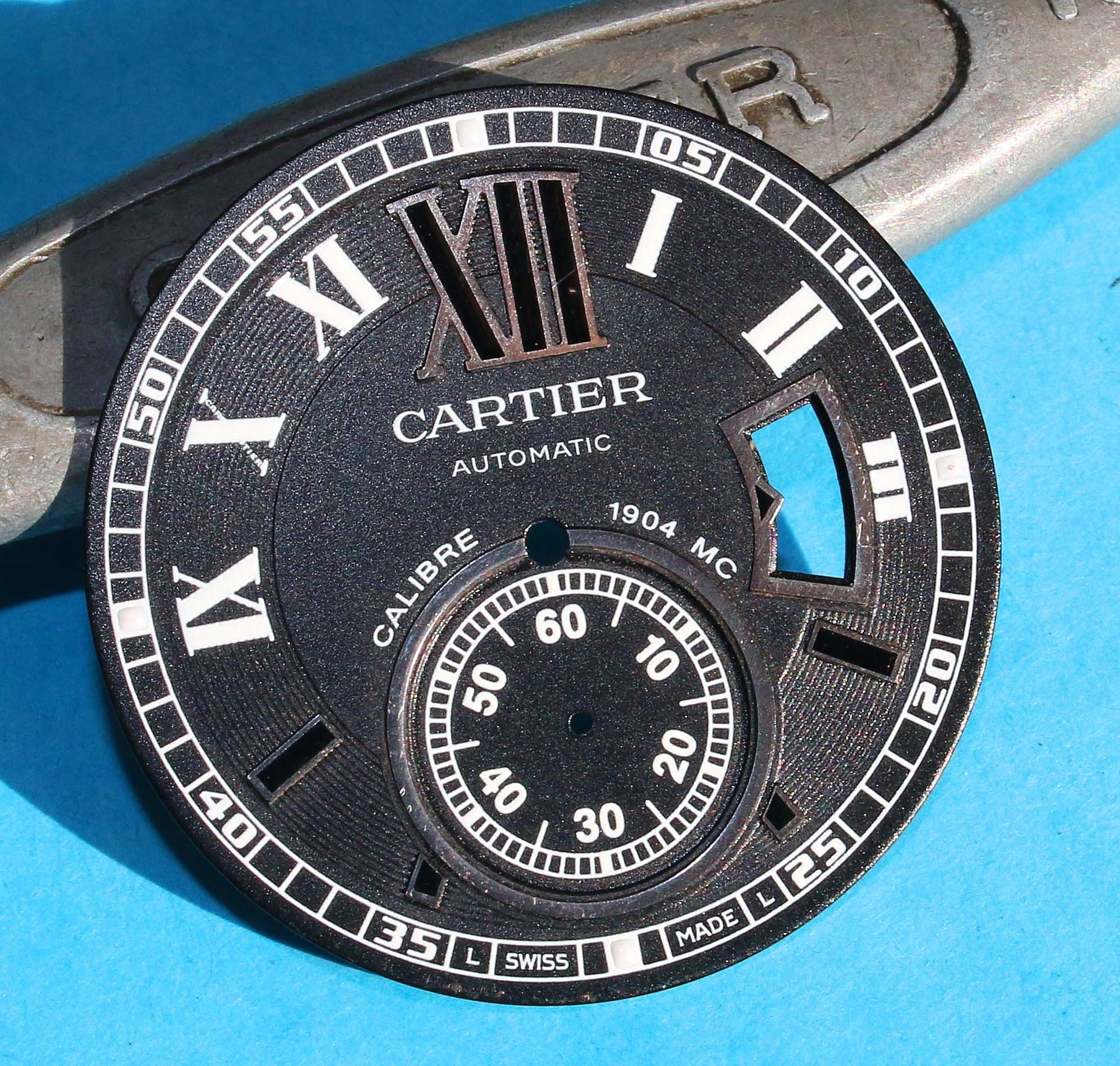 cartier calibre noir