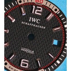 IWC Schaffhausen Authentique Cadran Noir Montres hommes Ingenieur 44mm Ceramique ref iwc IW323401