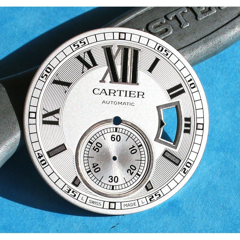 Cartier Authentique Cadran Noir montres Calibre de Cartier Automatique ref W7100016