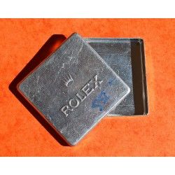 VINTAGE 50's ROLEX ♛♛ TINS WATCH PARTS STORAGE BOX WATCHES SPARES, DIALS, BEZELS, INSERTS, ALUMINIUM STORAGE CASE