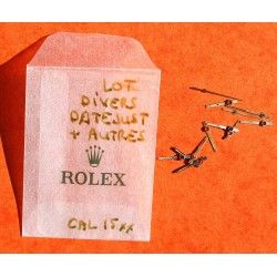 Rolex Lot Aiguilles à restaurer Tritium montres Oyster Perpetual & Datejust 1601, 1600, 1603 & 1500, 1501, 1565 cal 1570, 1560