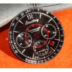 BREITLING CADRAN MONTBRILLANT CHRONOMETRE AUTOMATIQUE COULEUR NOIR ET ROUGE