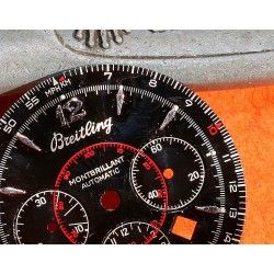 BREITLING CADRAN MONTBRILLANT CHRONOMETRE AUTOMATIQUE COULEUR NOIR ET ROUGE