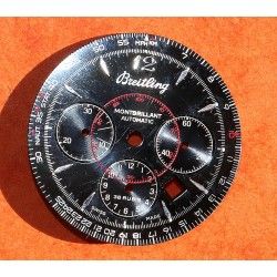 BREITLING CADRAN MONTBRILLANT CHRONOMETRE AUTOMATIQUE COULEUR NOIR ET ROUGE