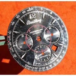 BREITLING CADRAN MONTBRILLANT CHRONOMETRE AUTOMATIQUE COULEUR NOIR ET ROUGE