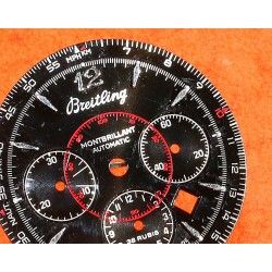 BREITLING CADRAN MONTBRILLANT CHRONOMETRE AUTOMATIQUE COULEUR NOIR ET ROUGE