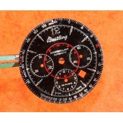 BREITLING CADRAN MONTBRILLANT CHRONOMETRE AUTOMATIQUE COULEUR NOIR ET ROUGE