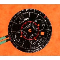 BREITLING CADRAN MONTBRILLANT CHRONOMETRE AUTOMATIQUE COULEUR NOIR ET ROUGE