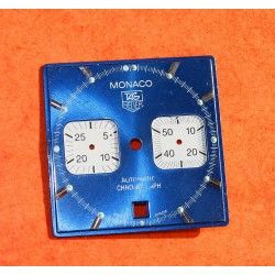 Cadran TAG Heuer MONACO STEVE MCQUEEN Chronometer Original couleur NOIRE 30mm