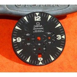 Omega Rare Cadran Montre chronograph Railmaster Co-Axial