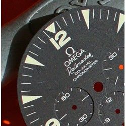 Omega Rare Cadran Montre chronograph Railmaster Co-Axial