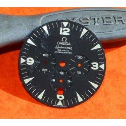 Omega Rare Cadran Montre chronograph Railmaster Co-Axial