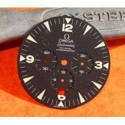 Omega Rare Cadran Montre chronograph Railmaster Co-Axial