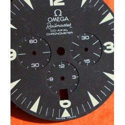 Omega Rare Cadran Montre chronograph Railmaster Co-Axial