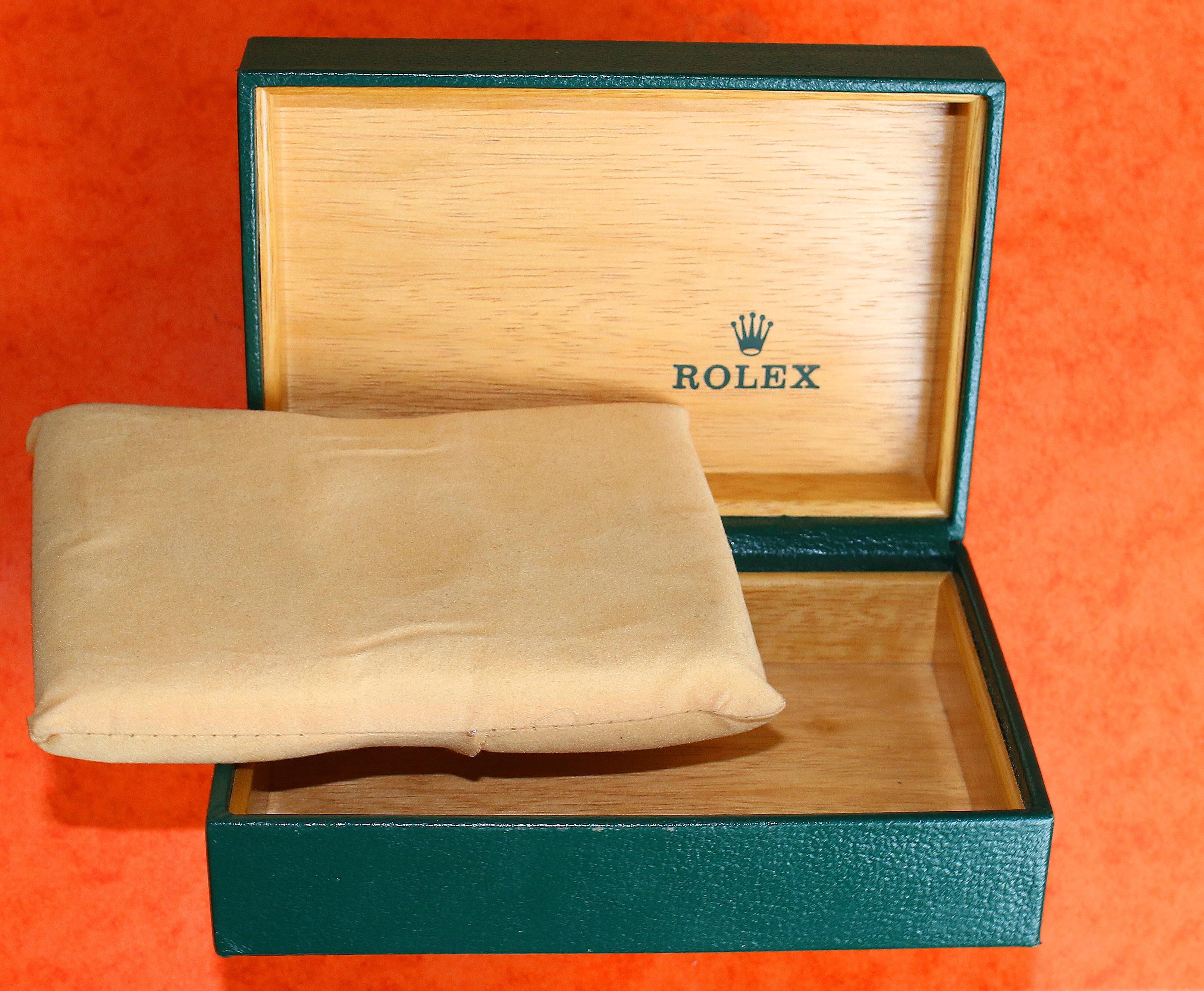 Rolex 80's Collectible Green leather Watch Boxset Storage 10.00.01 Submariner 5513, 1680, 1675, 16750 Explorer 1016