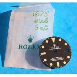 Rolex Authentique & Rare Cadran T25 Mk V Vintage Tritium Montres anciennes GMT Master 1675 Cal 1570, 1575 