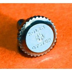 Rolex Rare Couronne, Remontoir Acier ROLEX OYSTER + 6mm Montres vintages Bubble Back ref 5011, 3406
