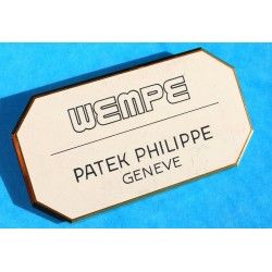 PATEK PHILIPPE Wempe Vintage Stand display Seller Store Hugenin Sandoz SA NEUCHATEL