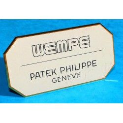 PATEK PHILIPPE Wempe Bijouterie, Vintage présentoir affichage vitrine montres Hugenin freres swiss made