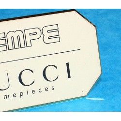 GUCCI Timepieces Wempe Vintage Stand display Seller Store Hugenin Sandoz SA NEUCHATEL