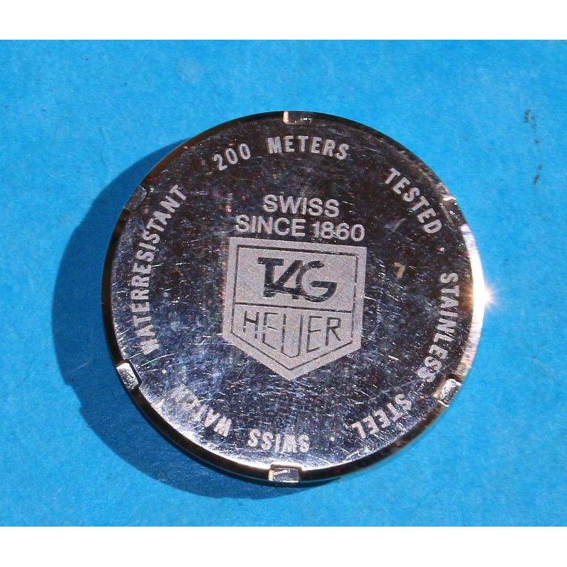 Tag Heuer Fond de boite, Caseback de montres Dames Professional 200m Sport 2000 Quartz ref WK1320 Tag Heuer Fond de boite, Caseback de montres Dames Professional 200m Sport 2000 Quartz ref WK1320