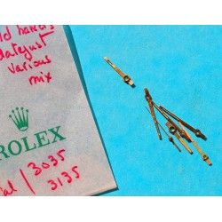 Rolex 70 & 80's Mix Watch part Lot hands tritium vintages Datejust, Oyster Cal 3035, 3135