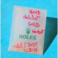 Rolex Lot aiguilles Or Jaune diverses vintages au Tritium Montres Datejust, Oyster Cal 3035, 3135