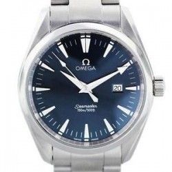 Omega Rare Cadran noir Montres Seamaster AquaTerra Noir ref 2517.50.00