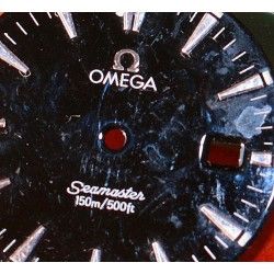 Omega Rare Cadran noir Montres Seamaster AquaTerra Noir ref 2517.50.00