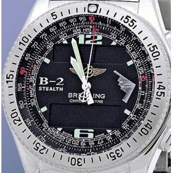 Breitling Limited Preowned Black Watch Dial Navitimer 50th Anniversary ref A41322 Cal Valjoux