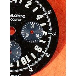 Universal Geneve Black Watch Dial Stainless Steel Mens For restore