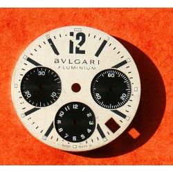 BVLGARI Cadran Montres Diagono Aluminium AC38TAVD/SLN Occasion argent & noir