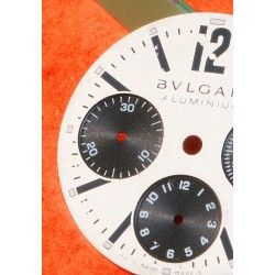 BVLGARI Cadran Montres Diagono Aluminium AC38TAVD/SLN Occasion argent & noir