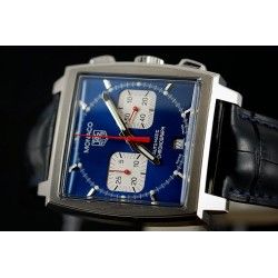 TAG Heuer Cadran Montres MONACO STEVE MCQUEEN Chronometer Original Compteurs 30mm