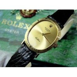 Rolex pièce détachée Horlogerie Rare Cadran Montres Cellini genève Or ref 4047