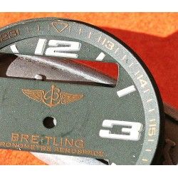 Breitling Rare 90's Watch AEROSPACE Grey Faded Dial with Arabic numerals Ref E65062 circa 1998