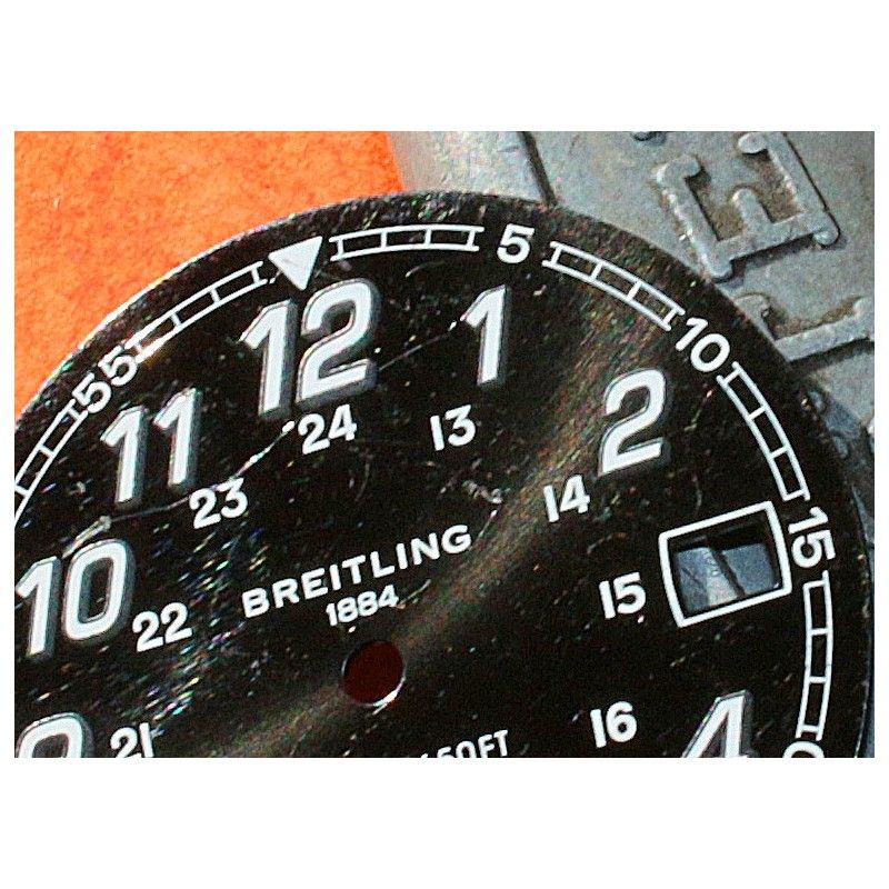 BREITLING CADRAN MONTRE SUPEROCEAN CHRONOMETRE AUTOMATIQUE 1500M - 5000ft COULEUR NOIR