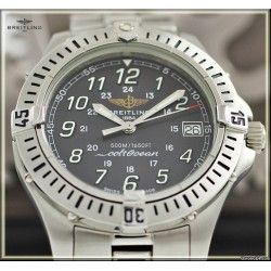 BREITLING CADRAN MONTRE SUPEROCEAN CHRONOMETRE AUTOMATIQUE 1500M - 5000ft COULEUR NOIR