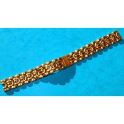 UNIVERSAL GENEVE Rare Discontinued Ladies Watch Bracelet Gold plated Links 15mm 