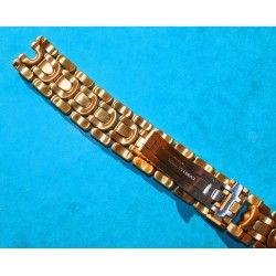 UNIVERSAL GENEVE Rare Discontinued Ladies Watch Bracelet Gold plated Links 15mm 