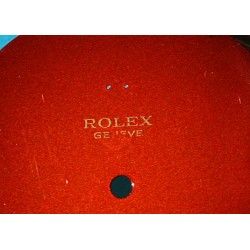 Rolex Fourniture horlogère Montres Cellini Ref.4081 Rare Cadran Rouge Contrasté Ø27mm 