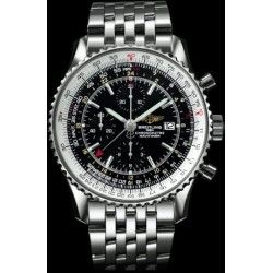 Breitling Original Cadran Noir & Or Occasion Montres Navitimer Chronograph 42mm Ref. Navitimer R23322