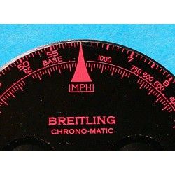 BREITLING BLACK NAVITIMER CHRONO-MATIC VINTAGE WATCH PART DIAL