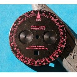 BREITLING BLACK NAVITIMER CHRONO-MATIC VINTAGE WATCH PART DIAL