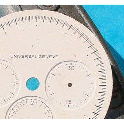 Universal Geneve White Watch Dial Dual Time automatic REF. 871.180 115 for restore