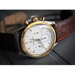 Universal Geneve Authentique Cadran Montres couleur Blanc Dual Time automatique REF. 871.180/115